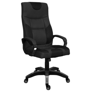 Кресло "Радмир" кзам подл.пл.818/1 (кзам), крест.пл.d680 м/п, кол JL кзам1 чёрный+вставка чёрная