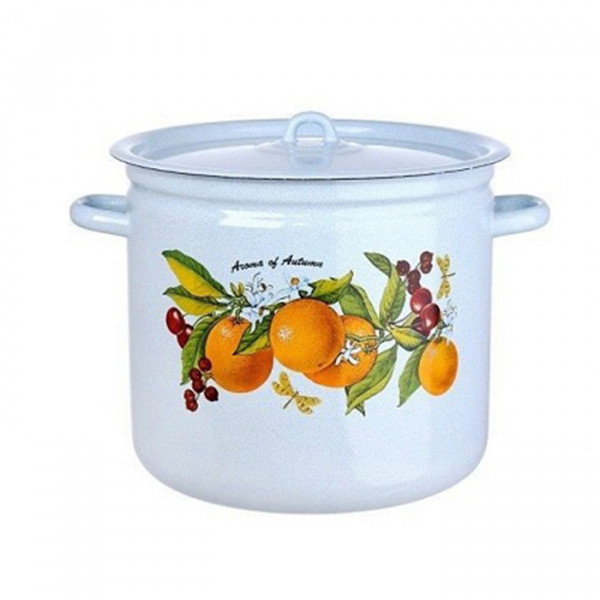 Кастрюля 12 л "Фруктовая фантазия" С-1624/4Рб (Лысьва-РФ) Кастрюля 12 л "Фруктовая фантазия" С-1624/4Рб (Лысьва-РФ)