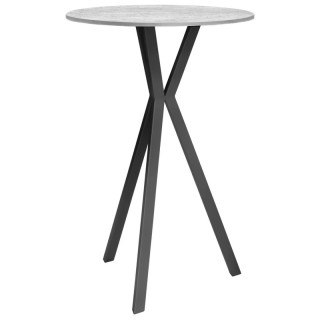 Стол барный Шуақ (D-700 столешница 16 мм цв.Люкс) Бетон светлый