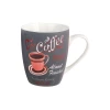 Кружка "Cafe & Coffe" 350 мл (микс)