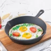 Сковорода MY REAL IRON COOK чугунная, с литой ручкой, 24,5 см