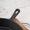 Сковорода MY REAL IRON COOK чугунная, с литой ручкой, 24,5 см