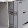 Кухонный гарнитур "Ройс" белый софт-серый эмалит 3,6м.