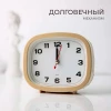 В5-004 (20) Будильник кварц, корпус бежевый "Классика" "Рубин"