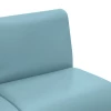 Диван Сандра 3 (кзамPU/гоб.stock) кзам32а пу серый