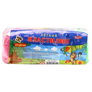 Пластилин легкий ТМ"Profit" (Арт. НД-1655)