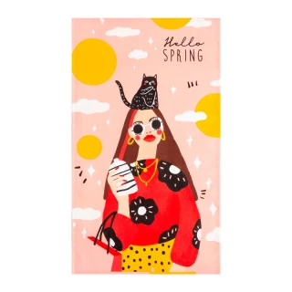 Полотенце кухонное Доляна Hello spring 35х60 см