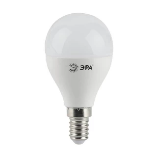 Лампа светодиод P45-9w-827-E14 ЭРА