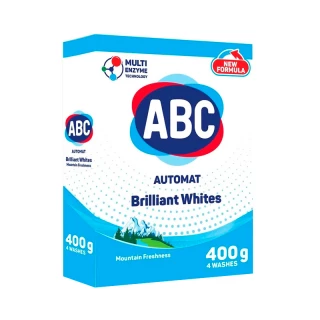 Стиральный порошок "ABC" ГОРНАЯ СВЕЖЕСТЬ 400 г